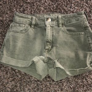 Green AE shorts